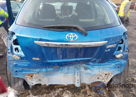 2012 Toyota Yaris Le z USA, uszkodzony, nr VIN JTDKTUD39CD539080